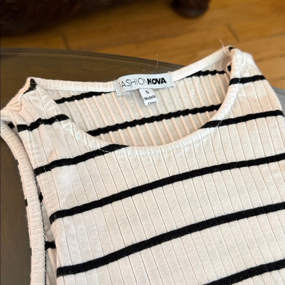 Striped Sleeveless Maxi Dresses TWO - Picture 3 of 3